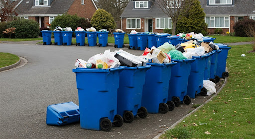 Garbage Trucks missing a day of pickup
