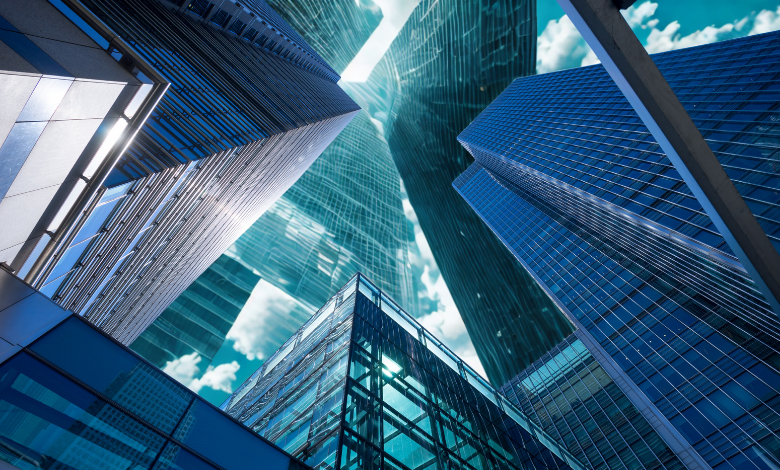 Business building representing strategic IT outsourcing for growth and scalability