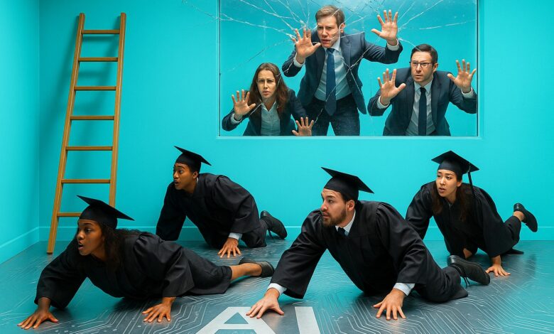 Stuck on the silicon(e) floor: the AI barrier keeping elite MBA graduates unemployed