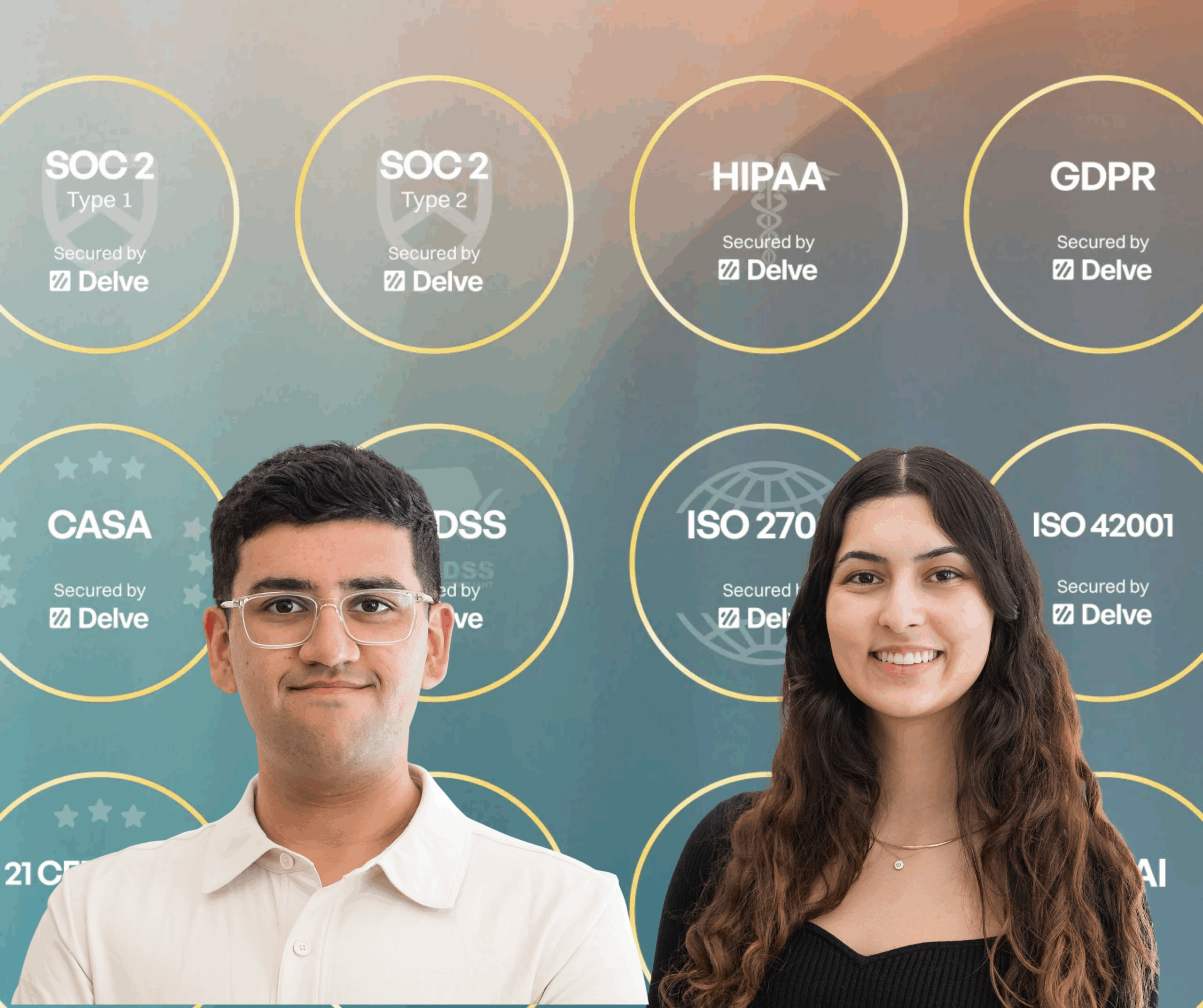 Delve's Founders Karun Kaushik and Selin Kocalar