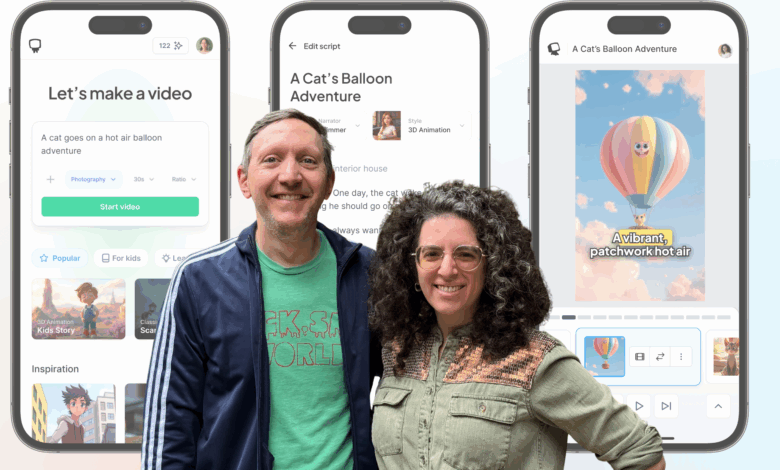Hypernatural's Founders: Taylor Hughes (CTO) and Rebecca Kossnick (CEO)