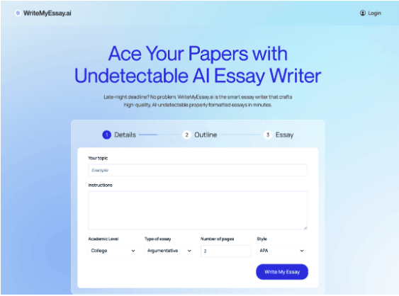 AI-Powered Writer for Students