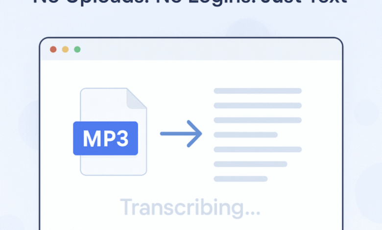 MP3 to Text in 3 Clicks—Try It Free in Your Browser