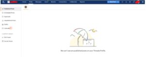 Zoho Social’s Dashboard