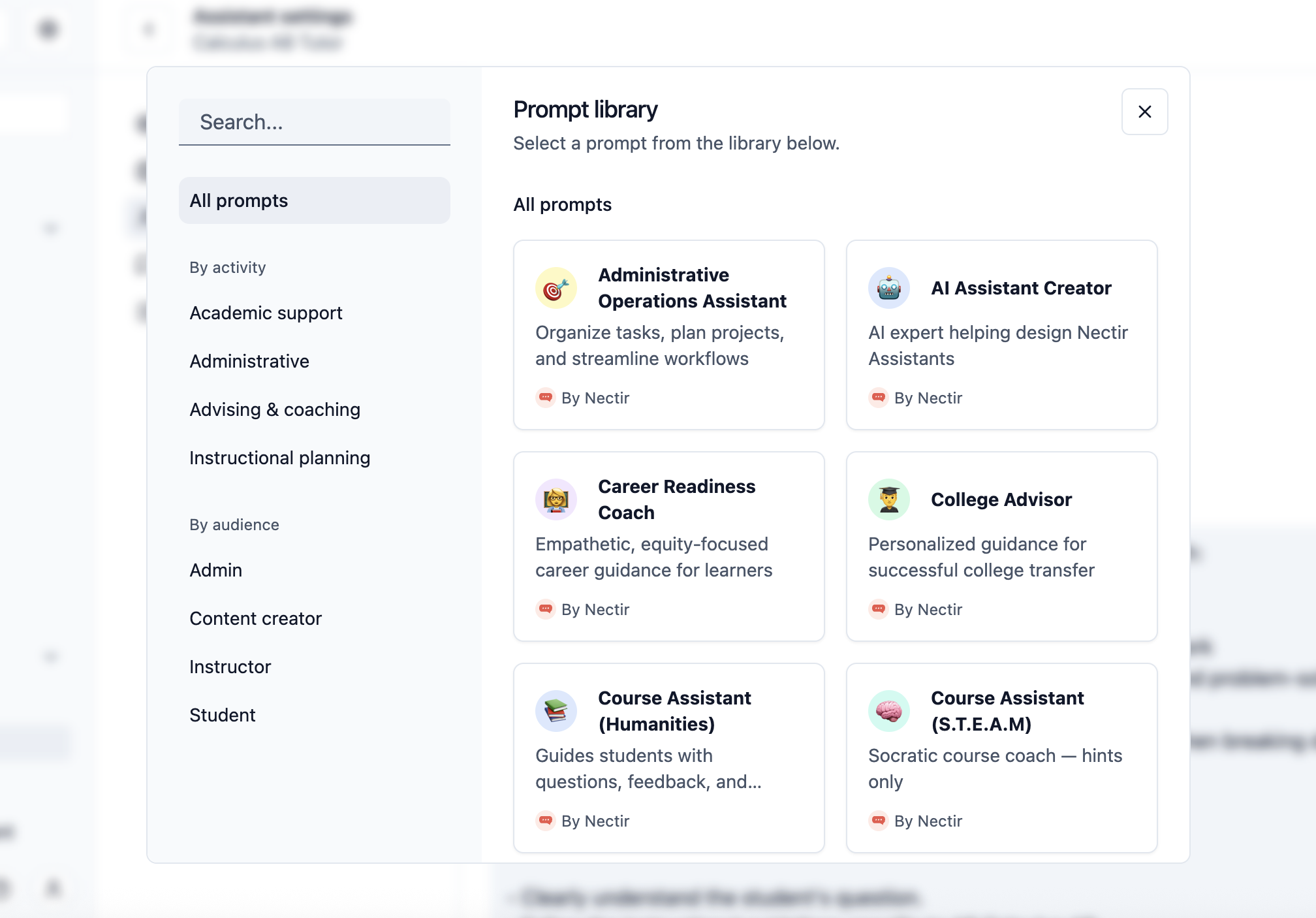 Nectir's Platform