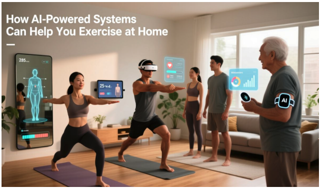 AI-powered systems can help users exercise at home
