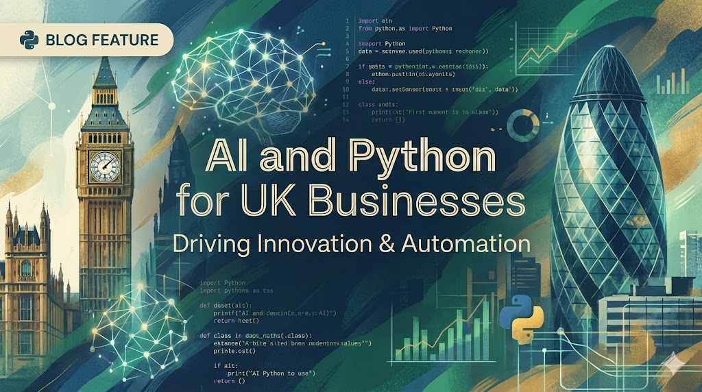 AI and Python Development Driving Digital Transformation in the UK