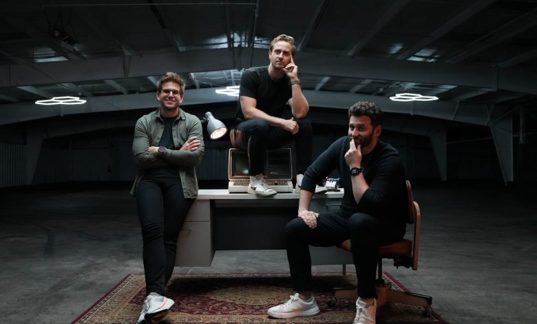 Linq's Founders: Patrick Sullivan (CTO), Elliott Potter (CEO), and Jared Mattsson (President).